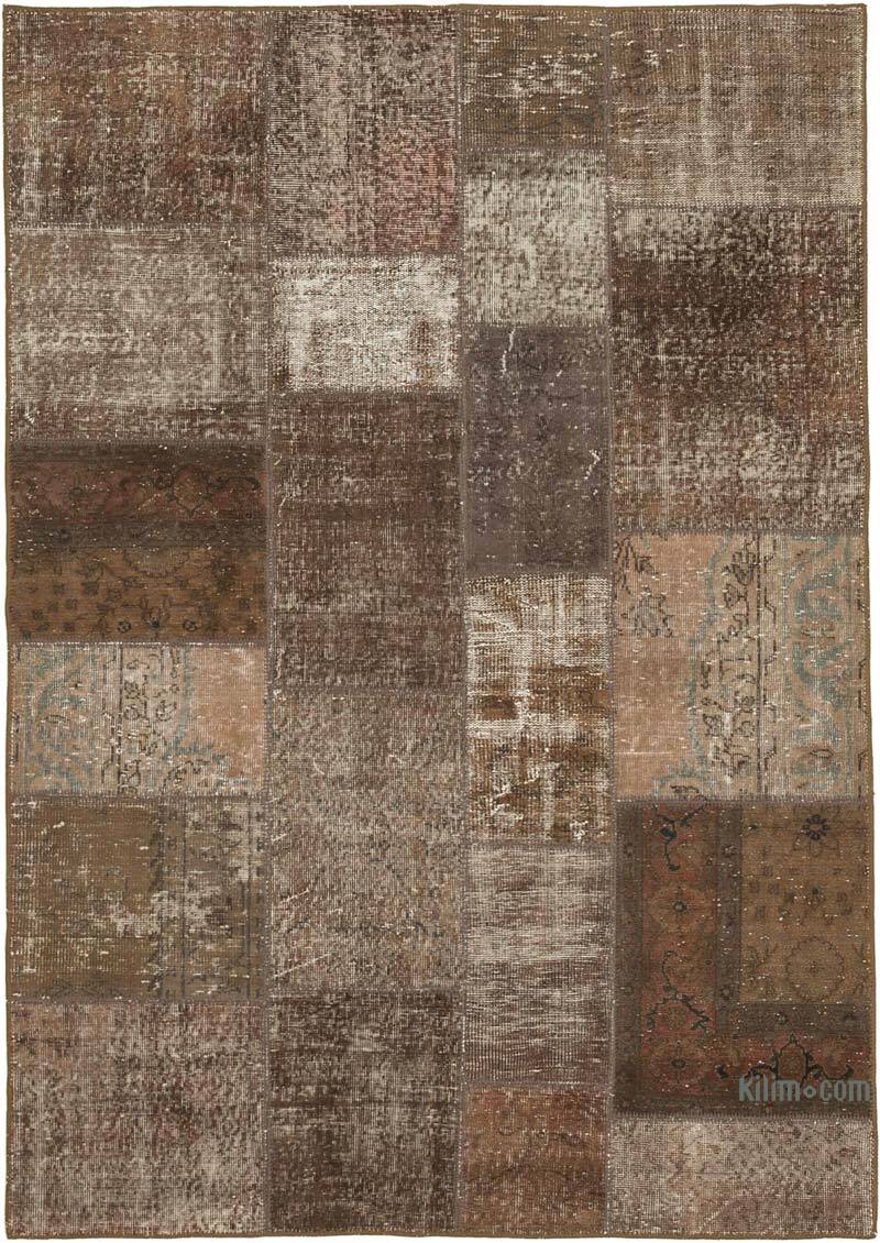 Patchwork El Dokuma Halı - 170 cm x 243 cm - K0064107