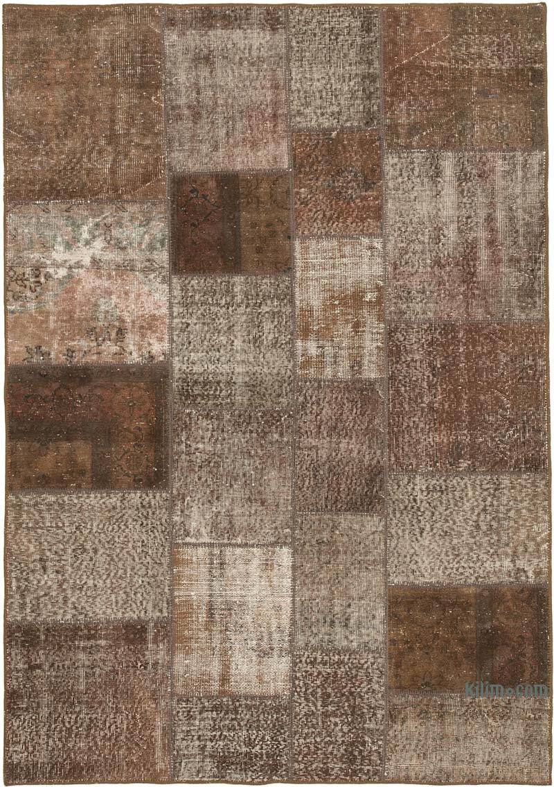 Patchwork El Dokuma Halı - 170 cm x 243 cm - K0064108