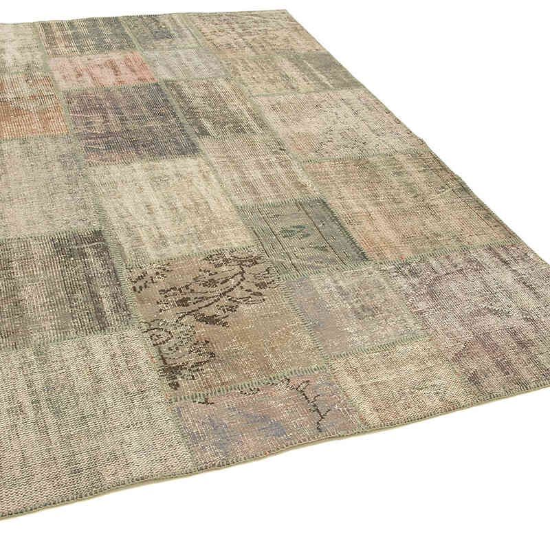 Patchwork El Dokuma Halı - 175 cm x 242 cm - K0064112