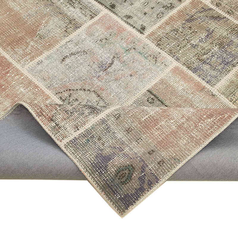 Patchwork El Dokuma Halı - 172 cm x 242 cm - K0064116