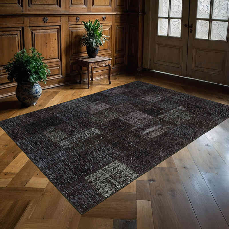 Alfombra Turca de Retazos - 172 cm x 242 cm - K0064138
