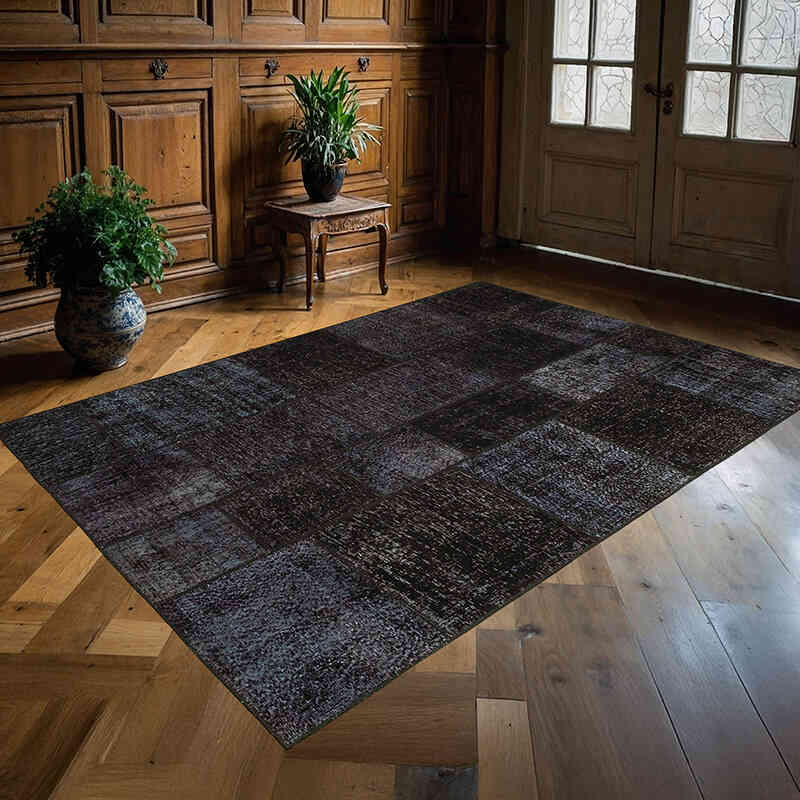 Patchwork El Dokuma Halı - 172 cm x 243 cm - K0064139