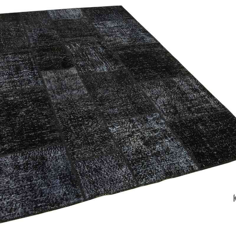 Patchwork Hand-Knotted Turkish Rug - 5' 8" x 8'  (68" x 96") - K0064140