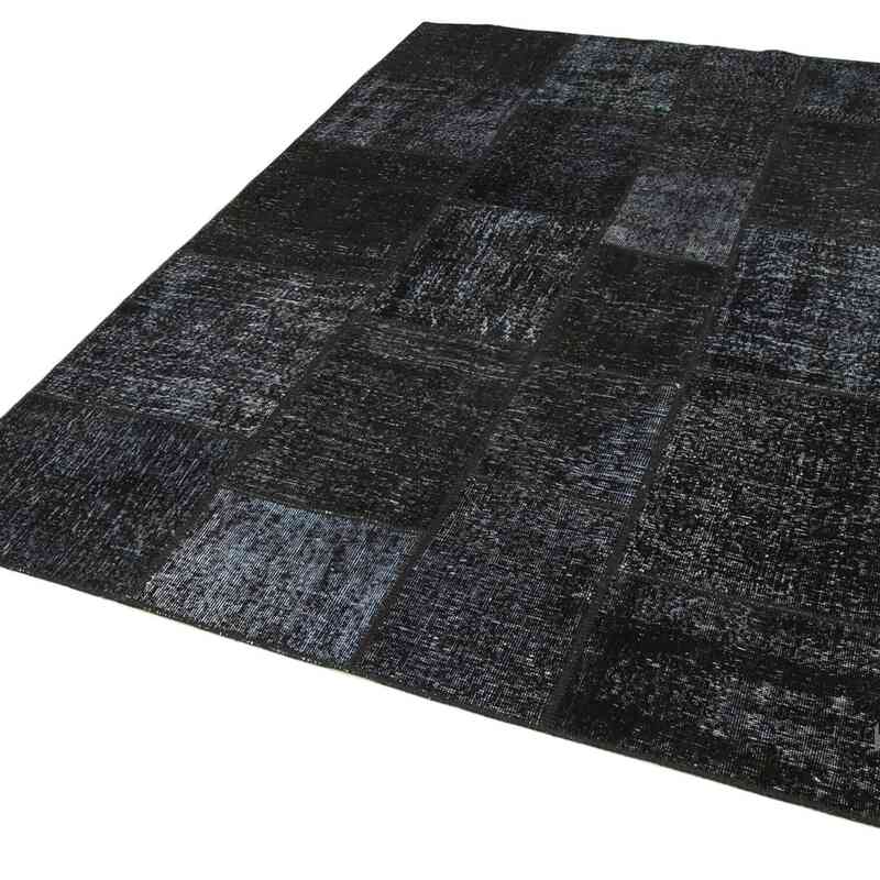 Patchwork Hand-Knotted Turkish Rug - 5' 8" x 8'  (68" x 96") - K0064140