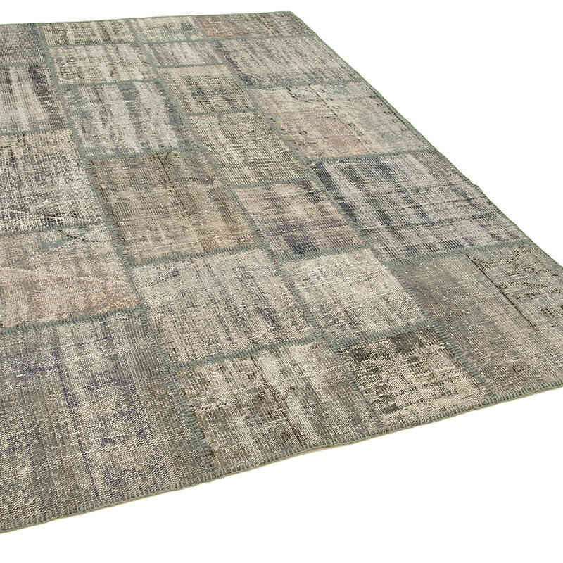 Patchwork El Dokuma Halı - 177 cm x 247 cm - K0064153