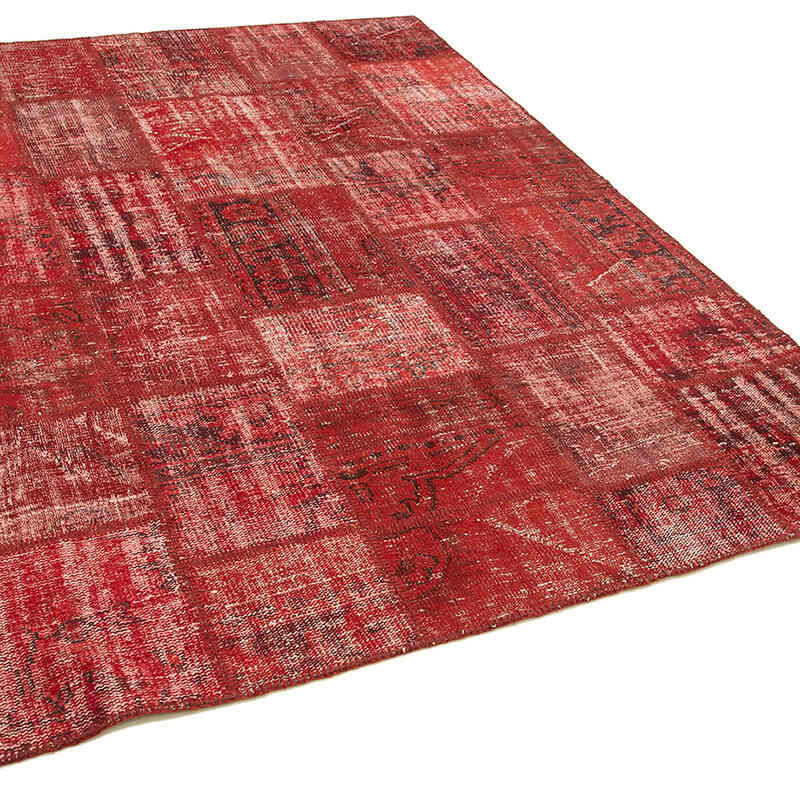 Patchwork El Dokuma Halı - 180 cm x 245 cm - K0064157