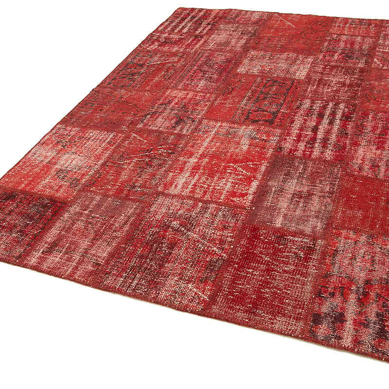 Patchwork El Dokuma Halı - 180 cm x 245 cm - K0064157