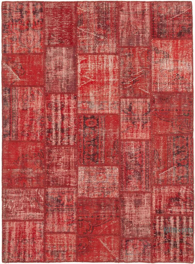 Patchwork El Dokuma Halı - 180 cm x 245 cm - K0064157