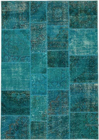 Patchwork El Dokuma Halı - 171 cm x 243 cm