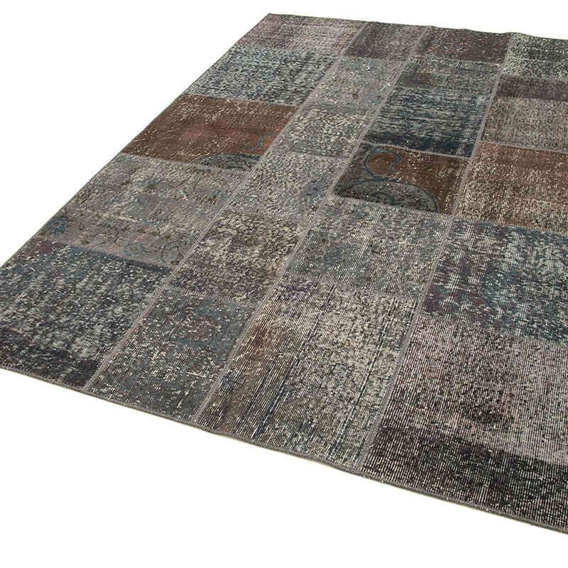 Patchwork El Dokuma Halı - 171 cm x 243 cm - K0064172