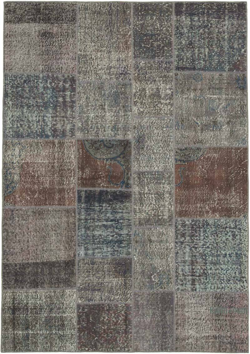 Patchwork El Dokuma Halı - 171 cm x 243 cm - K0064172