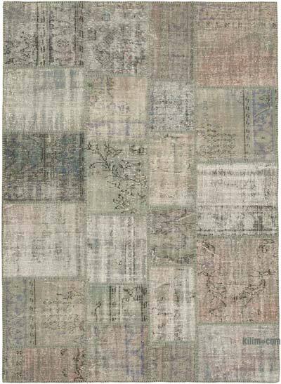 Patchwork El Dokuma Halı - 176 cm x 242 cm