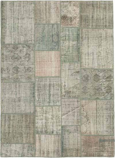Patchwork El Dokuma Halı - 176 cm x 241 cm