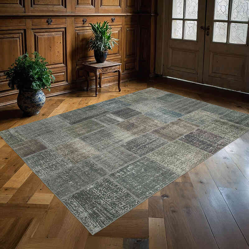 Alfombra Turca de Retazos - 174 cm x 240 cm - K0064180