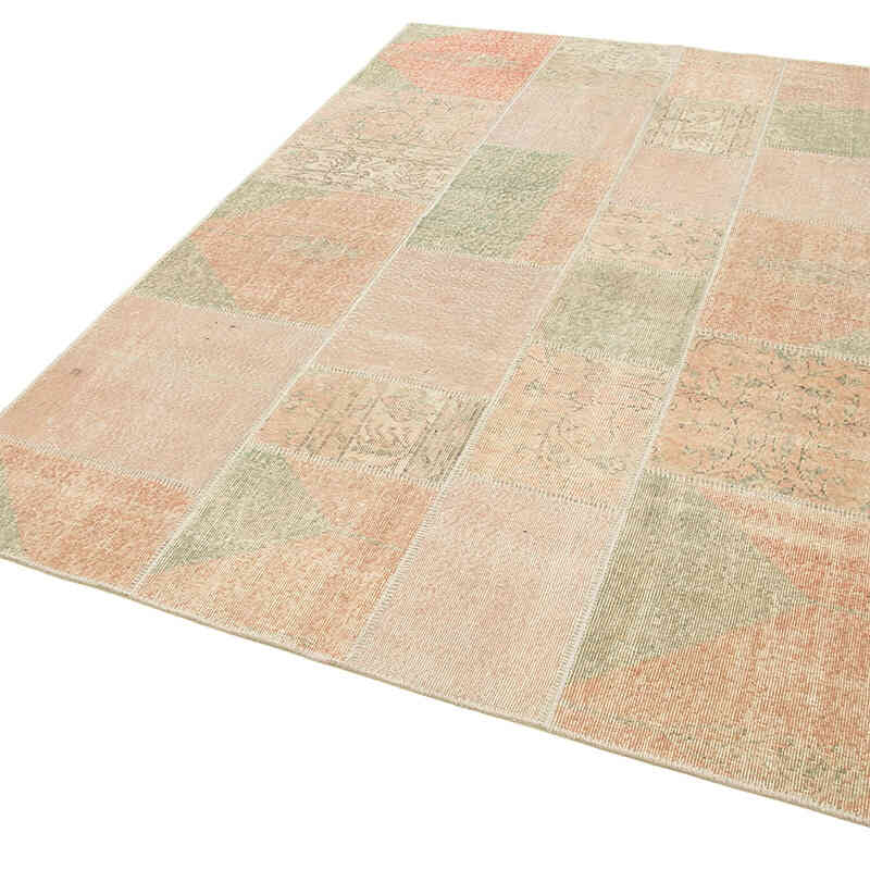 Patchwork El Dokuma Halı - 172 cm x 242 cm - K0064196