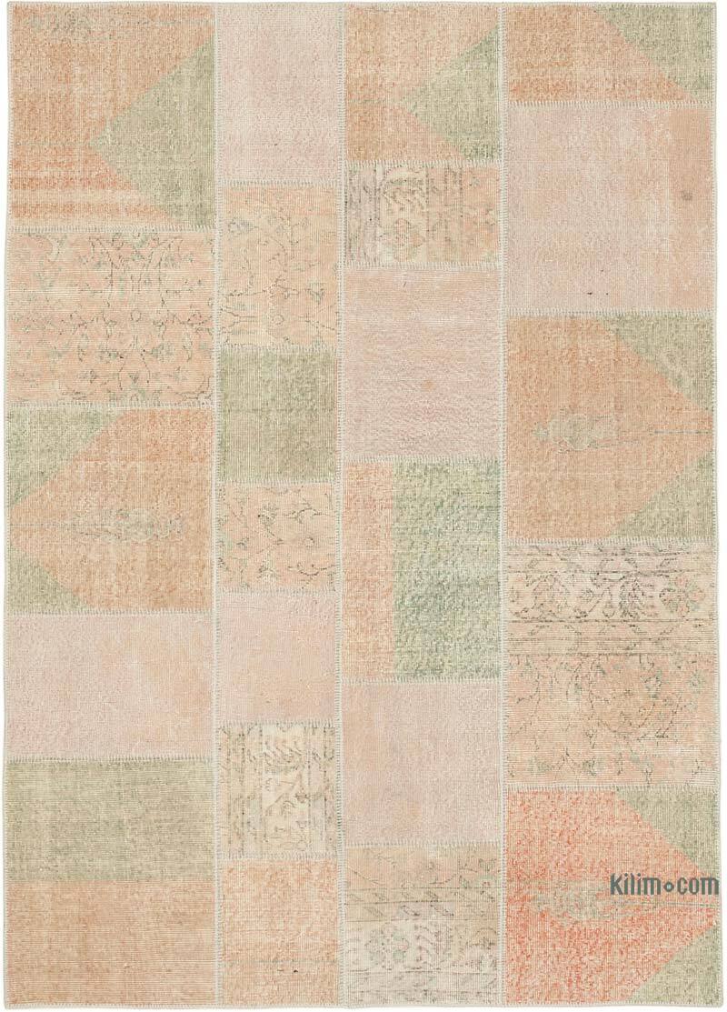 Patchwork El Dokuma Halı - 172 cm x 242 cm - K0064196