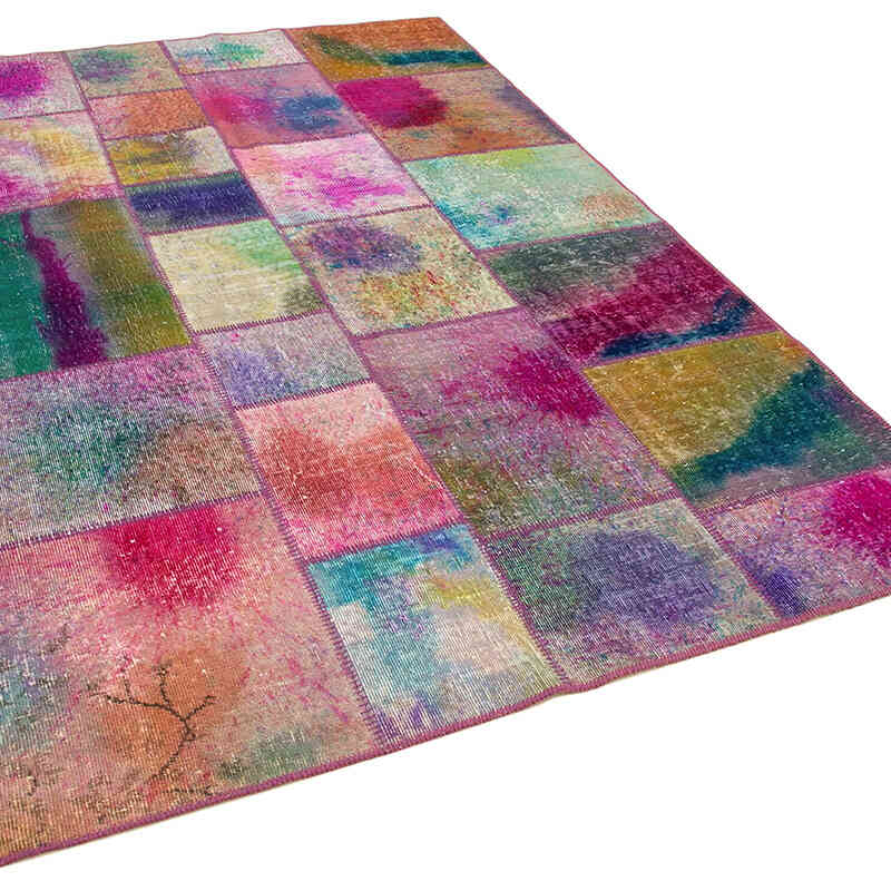 Alfombra Turca de Retazos - 168 cm x 245 cm - K0064198