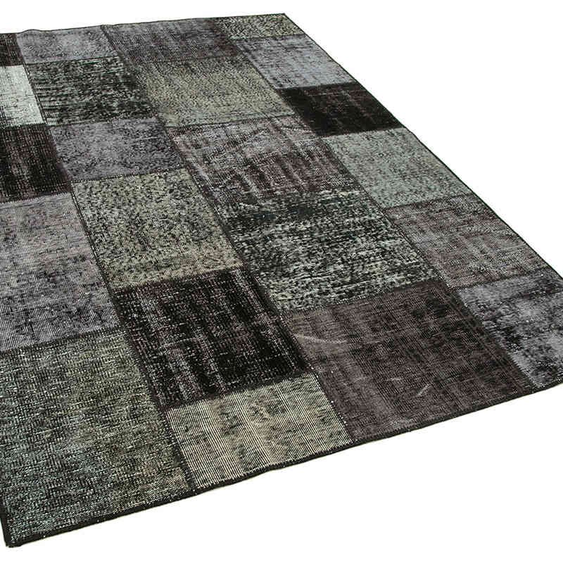 Patchwork El Dokuma Halı - 167 cm x 240 cm - K0064203
