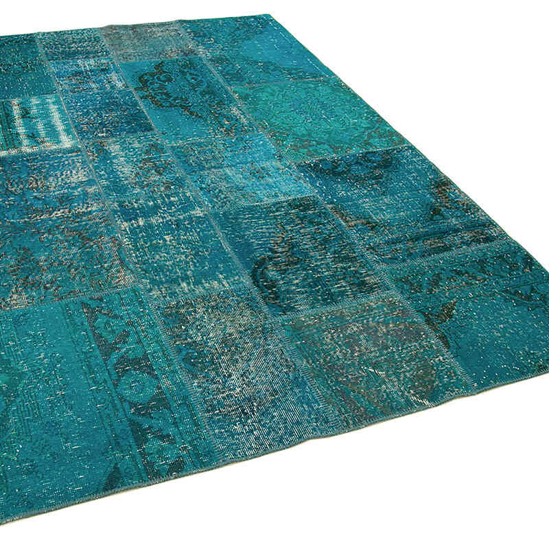 Patchwork El Dokuma Halı - 171 cm x 244 cm - K0064209