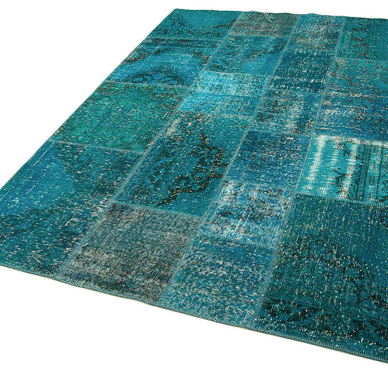 Patchwork El Dokuma Halı - 171 cm x 244 cm - K0064209