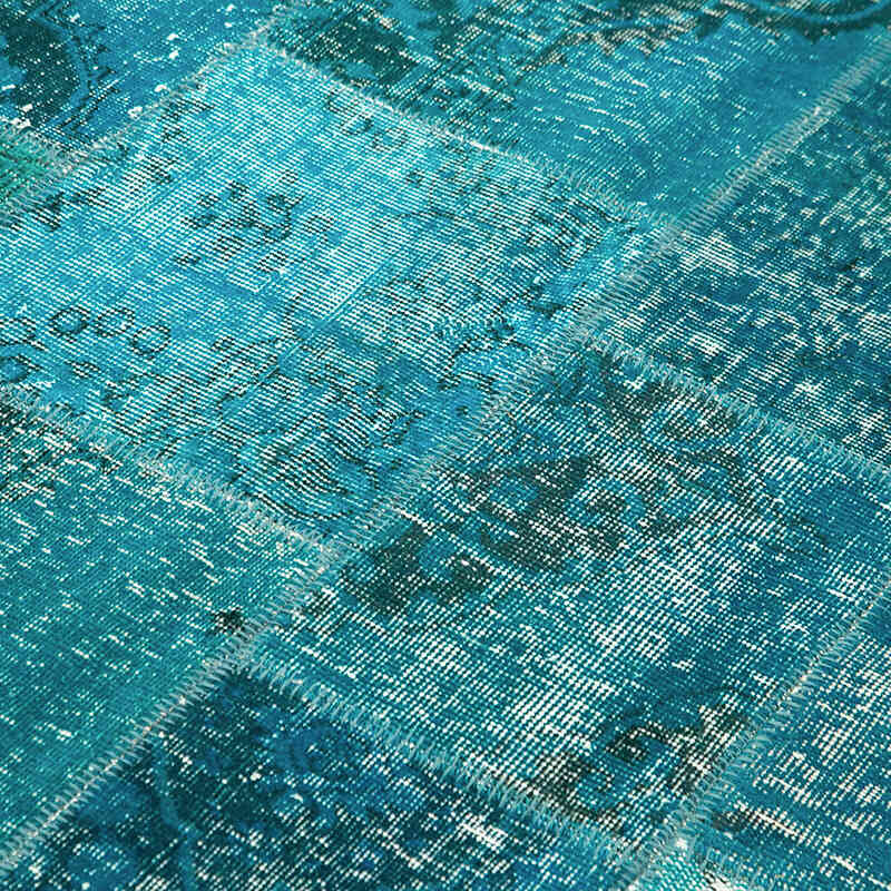 Patchwork El Dokuma Halı - 171 cm x 244 cm - K0064209