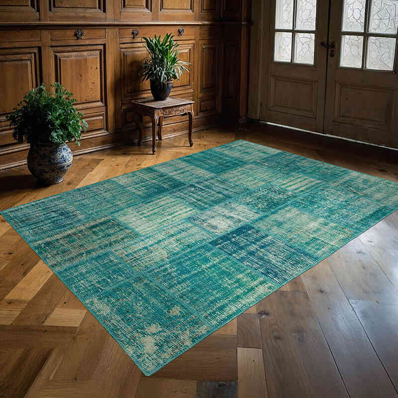 Alfombra Turca de Retazos - 175 cm x 242 cm - K0064210