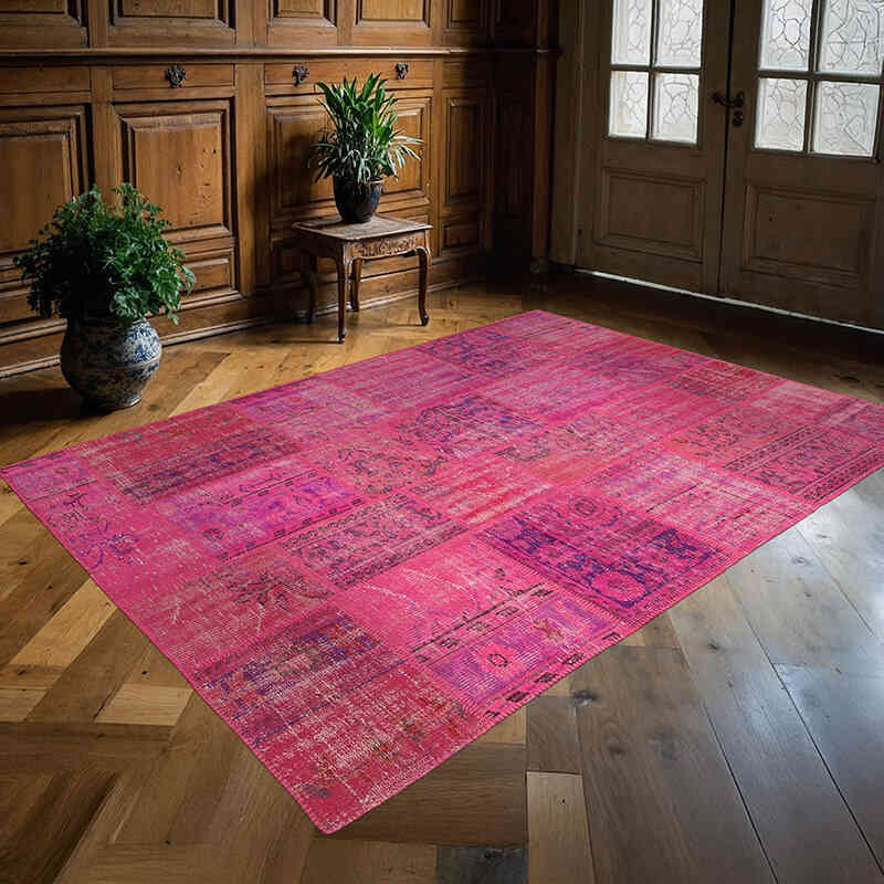 Alfombra Turca de Retazos - 175 cm x 242 cm - K0064212