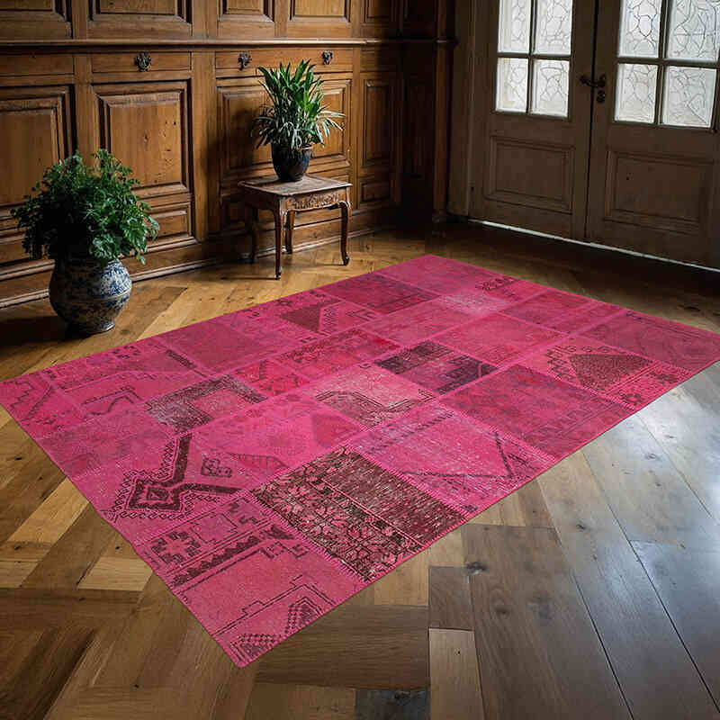 Alfombra Turca de Retazos - 172 cm x 250 cm - K0064214