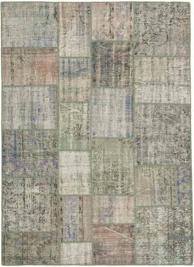 Patchwork El Dokuma Halı - 176 cm x 243 cm
