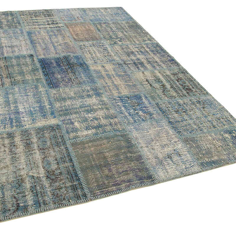 Patchwork El Dokuma Halı - 176 cm x 243 cm - K0064241