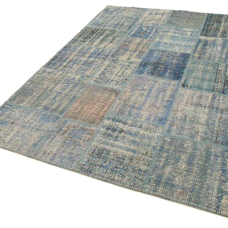 Patchwork El Dokuma Halı - 176 cm x 243 cm - K0064241