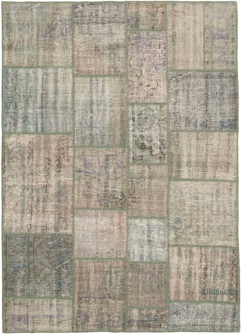 Patchwork El Dokuma Halı - 176 cm x 242 cm - K0064245