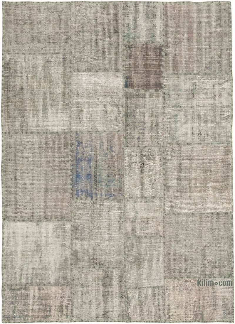 Patchwork El Dokuma Halı - 173 cm x 242 cm - K0064246
