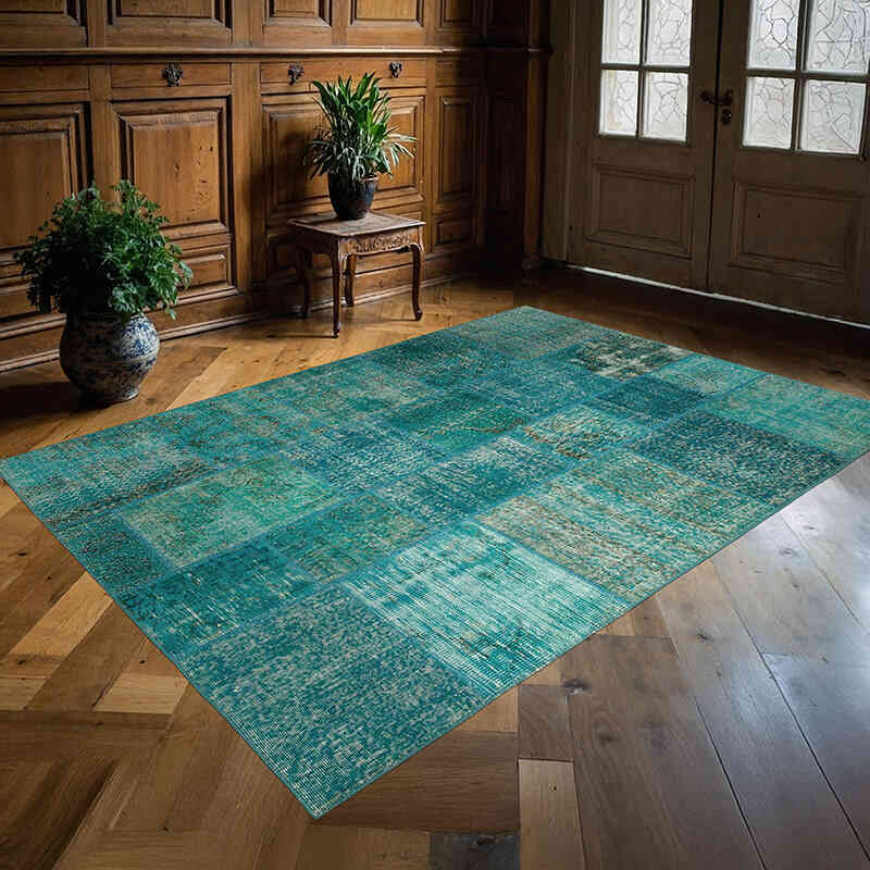 Alfombra Turca de Retazos - 171 cm x 240 cm - K0064247