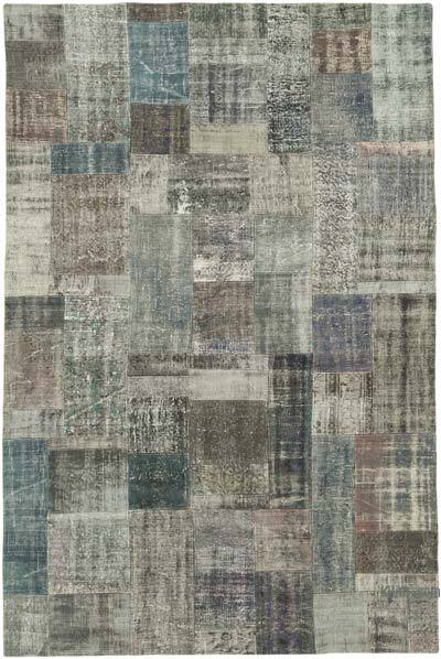 Patchwork El Dokuma Halı - 201 cm x 300 cm