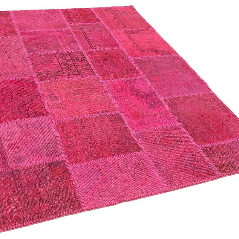 Patchwork El Dokuma Halı - 149 cm x 202 cm - K0064262