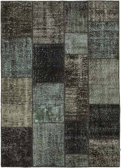 Patchwork El Dokuma Halı - 145 cm x 201 cm