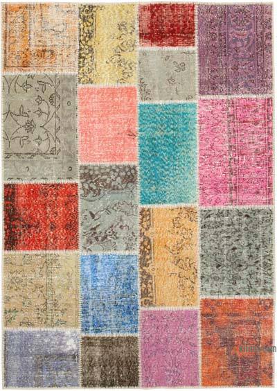 Patchwork El Dokuma Halı - 143 cm x 199 cm