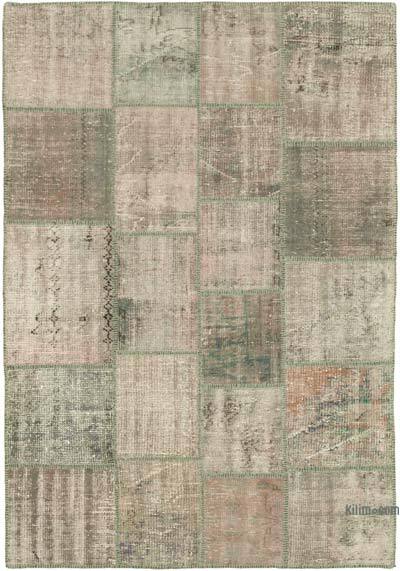 Patchwork El Dokuma Halı - 140 cm x 203 cm