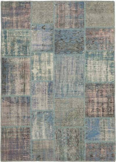 Patchwork El Dokuma Halı - 149 cm x 206 cm
