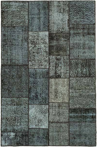 Patchwork El Dokuma Halı - 134 cm x 206 cm