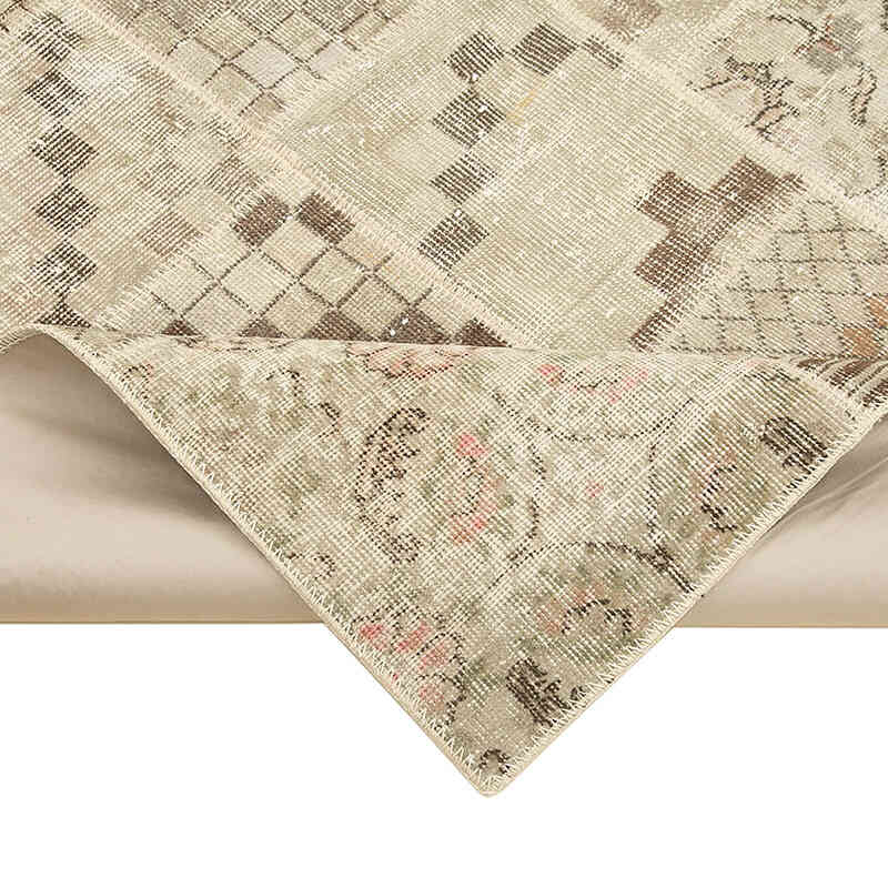 Patchwork El Dokuma Halı - 134 cm x 181 cm - K0064323