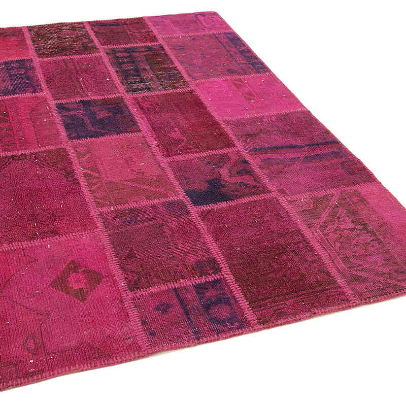 Patchwork El Dokuma Halı - 140 cm x 205 cm - K0064344