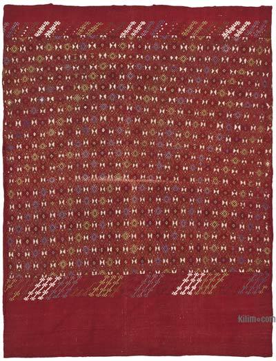 Vintage Konya Jijim Rug - 3' 11" x 4' 11" (47" x 59")