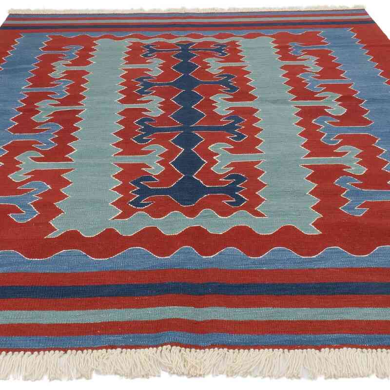 Yeni Kök Boya El Dokuma Kilim - 190 cm x 240 cm - K0064405