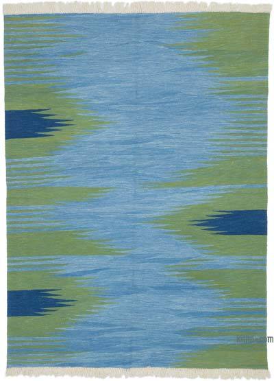 Yeni Kök Boya El Dokuma Kilim - 185 cm x 248 cm