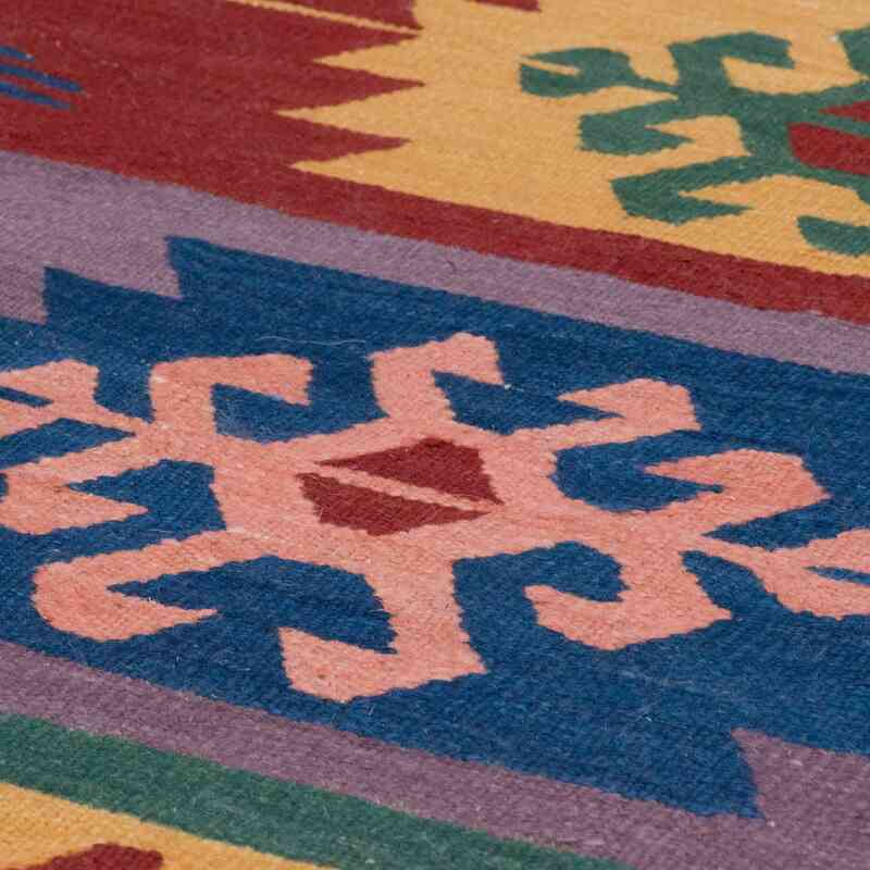 Yeni Kök Boya El Dokuma Kilim - 87 cm x 310 cm - K0064428