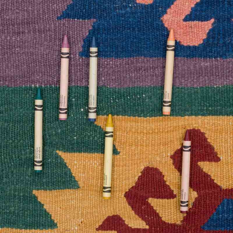 Yeni Kök Boya El Dokuma Kilim - 87 cm x 310 cm - K0064428