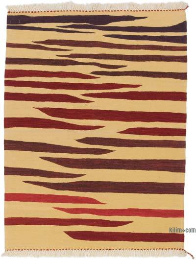 New Handwoven Turkish Kilim Rug - 3' 1" x 4' 1" (37" x 49")