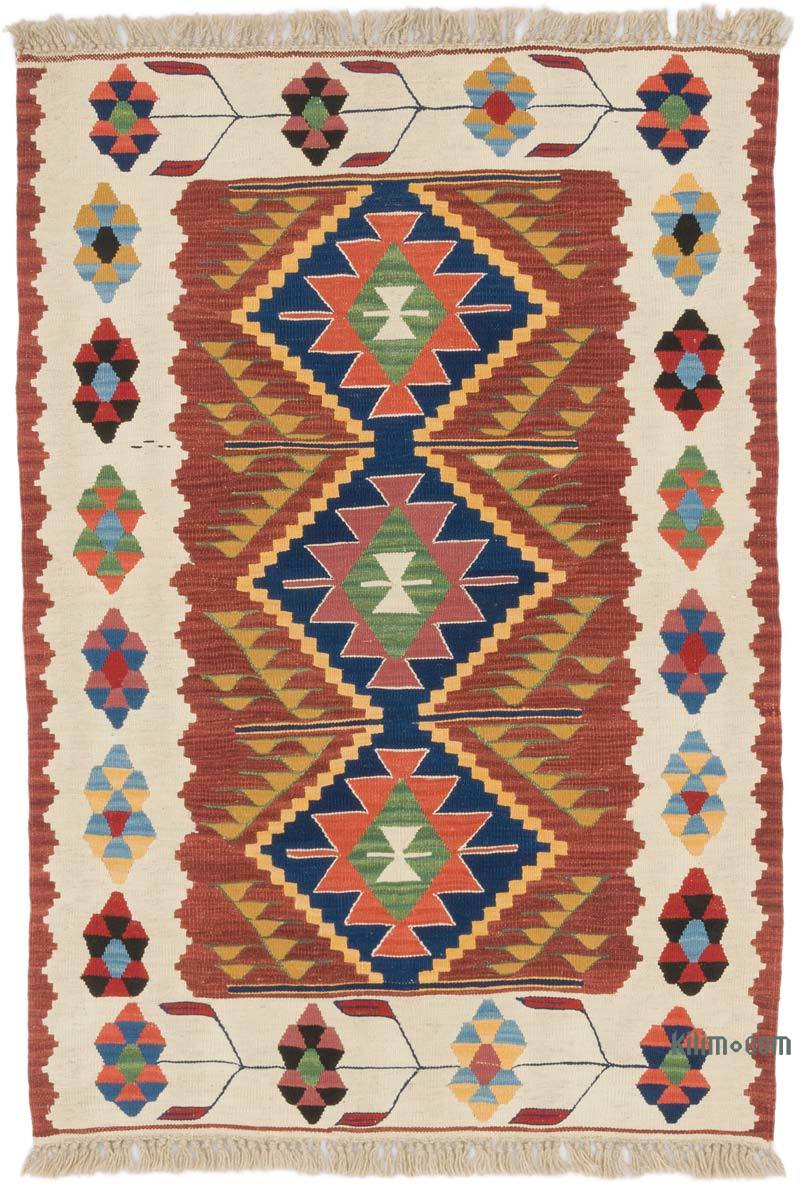 Nueva Alfombra Turca Kilim - 95 cm x 137 cm - K0064450